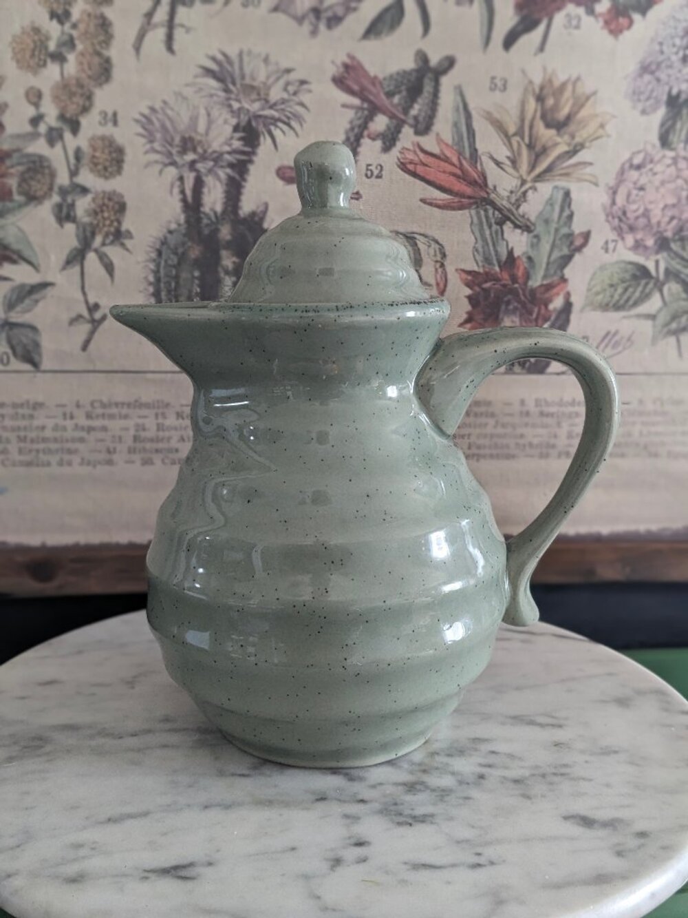 Green Nantucket Teapot